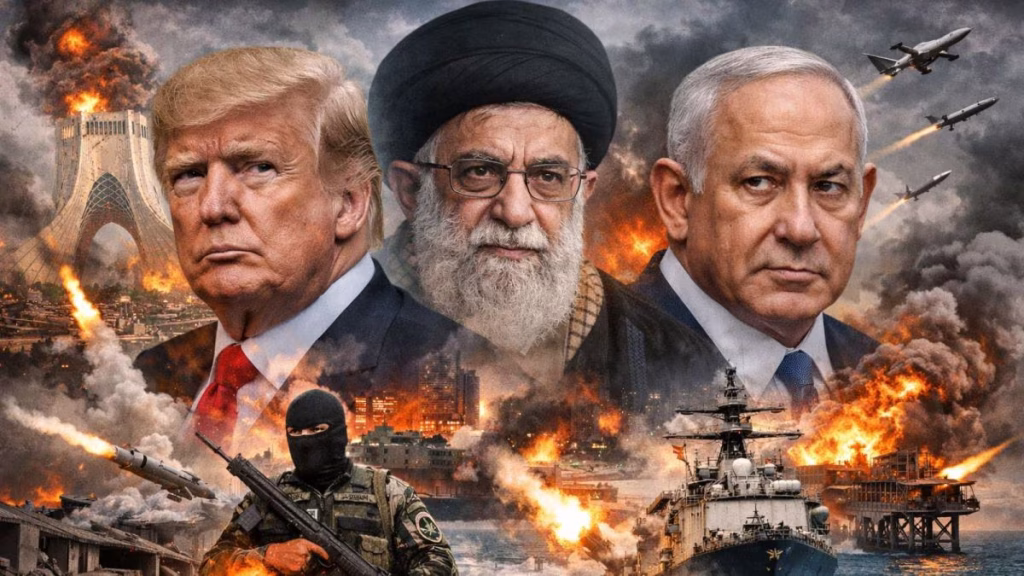 Beyond the Headlines: Peeling the Global Conflict Onion Iran Middle East Conflict Trump Khamenei Netanyahu 1 1024x576